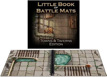 Купить The Little Book of Battle Mats – Towns & Taverns Edition